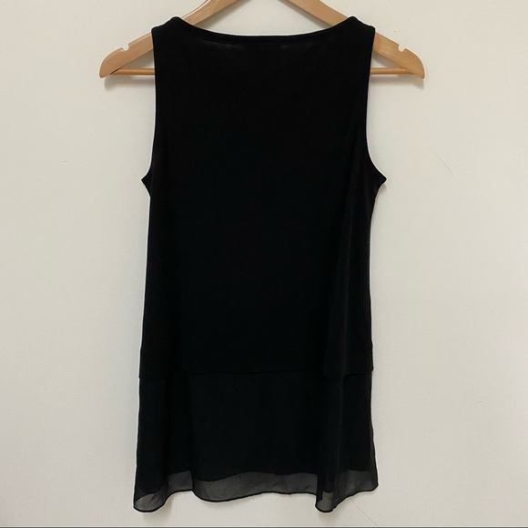 Eileen Fisher Bateau-Neck Long Tank - Picture 2 of 6
